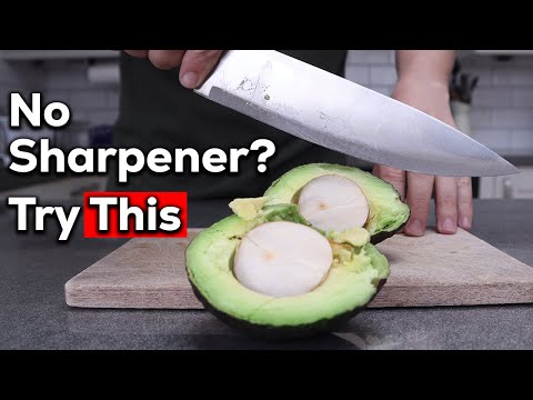 Scary Sharp Knife WITHOUT a Sharpener