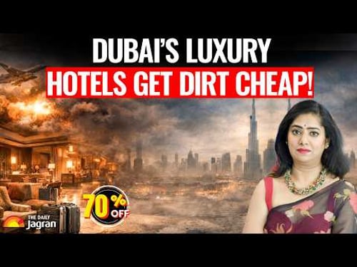 Dubai Luxury Hotels Suddenly Get CHEAPER! Iran War Fallout Hits Travel Demand | Iran-US-Israel War