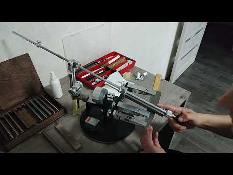 Sharpening a standard Tramontina kitchen knife for 200 rubles. Profile K-03.