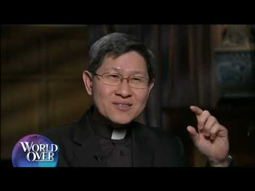 Cardinal Luis Tagle with Raymond Arroyo World Over | Full Interview | 2014