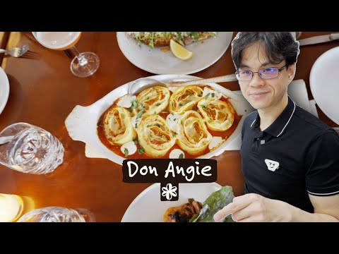 $400 Meal at Don Angie, The Most Popular Michelin Star Italian Restaurant in NYC