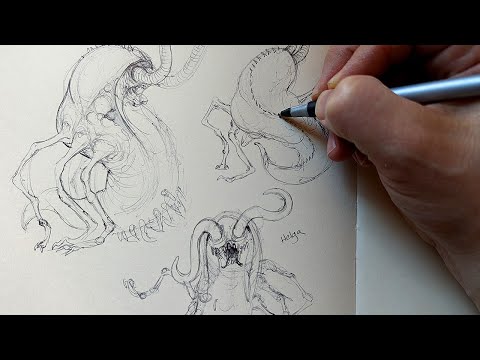 Secrets to Drawing Creatures from Different Angles