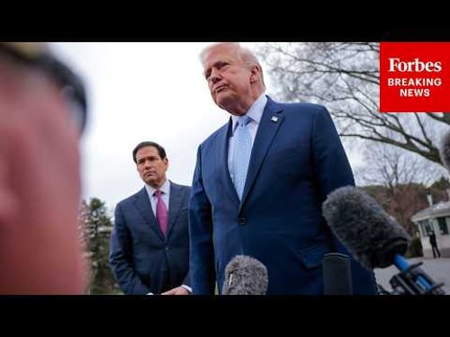 BREAKING NEWS: Trump Takes Questions From Reporters After Report Of Pentagon Ground Troop Iran Plan