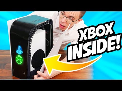 I built an Xbox inside a PS5!