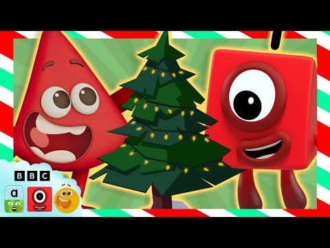 Let's go on a Christmas Adventure! ⛄🌍 | Learn to Read, Count and Colours | Learningblocks