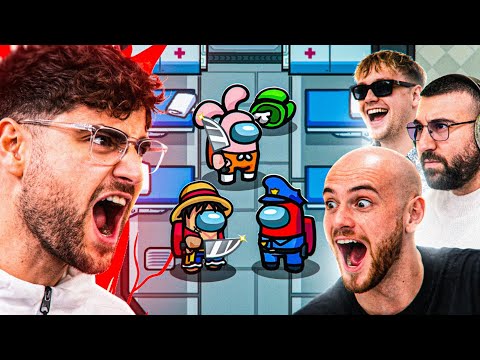 XXL CRASHOUT WEGEN LETZTE REIHE🤬 AMONG US mit Mert, Yussef, Marli, Maus & Co. 🔥