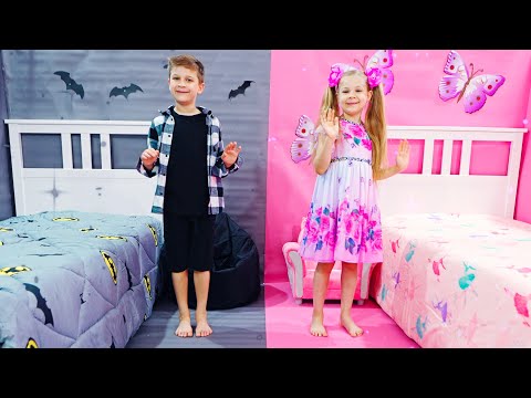 Diana và Roma chơi Thử thách đối diện