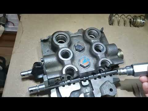 Hydraulic Control Valve Cutaway HYDRAULICS FLUID POWER BASICS PART TWO