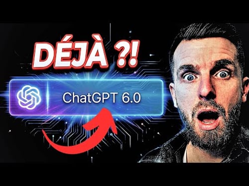 GPT 6 arrive... DÉJÀ ?! (OpenAI veut sauver ChatGPT)