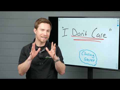 Close More by NOT Caring If They Buy! How to "Sell Like a Doctor"