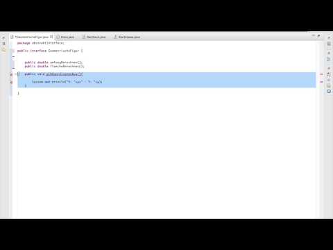 Abstrakte Klasse vs. Interface in Java