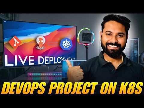Live DevOps Project on Kubernetes With ArgoCD For Freshers to Experienced (Hindi)
