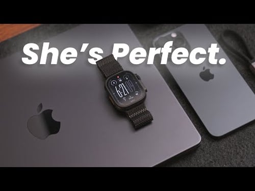 The Apple Watch Ultra 2 Stole My Heart 🖤 (Satin Black Edition)