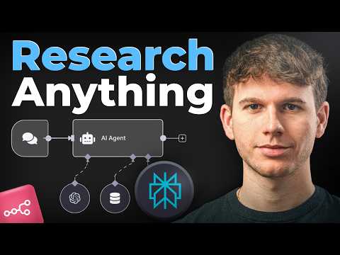 How to Build an AI Research Agent with Perplexity AI (n8n Tutorial)
