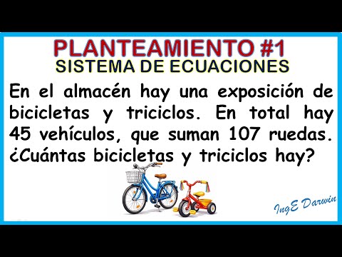 Planteamiento de sistema de ecuaciones - solución por el método de reducción | Problema 1