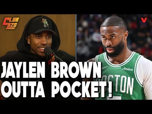 Jeff Teague REACTS to CRAZY Jaylen Brown video about getting his HAIRLINE on NBA players jerseys