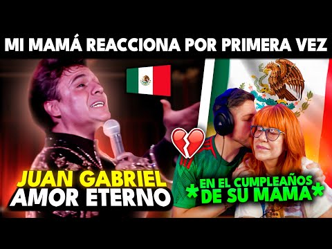 MI MADRE ESPAÑOLA REACCIONA A JUAN GABRIEL POR PRIMERA VEZ "AMOR ETERNO" (Desde Bellas Artes)