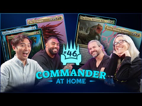 Commander at Home #46 - Gitrog v Breya v Ur Dragon v Pako/Haldan w/ Jimmy Wong and Leonard Williams