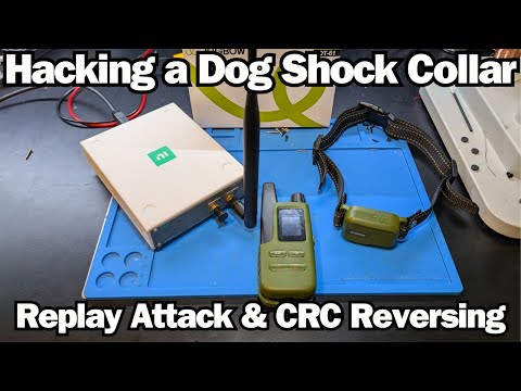 Hacking a Dog Shock Collar - Replay Attack & CRC Reversing