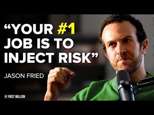 25 Years Of Founder WISDOM In 55 Minutes (ft. Jason Fried)