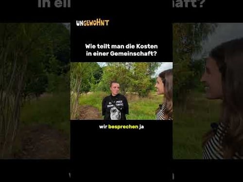 Kosten teilen in Gemeinschaft #ungewohnt zu