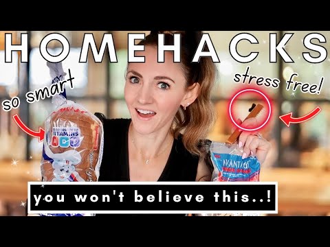 7+ NEW Habits For STRESS FREE Homemaking | Homemaking Habits That Changed My Life | Smart Home Hacks