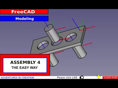 FreeCAD Assembly4 and animation the easy way