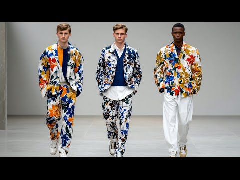 Dries Van Noten Spring Summer 2026 Menswear Runway | Artistic Luxury Men’s Style