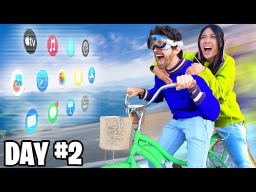 I Wore Apple Vision Pro for 24 HOURS (BAD IDEA)