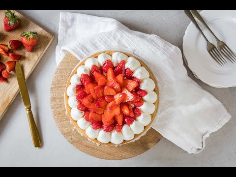 פרק 285- טארט תותים קרם וניל וקצפת