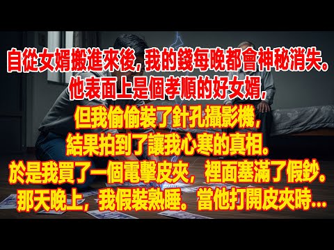【真實故事】 凌晨兩點,攝影機錄下了我女婿的行徑。他不是在偷錢,而是…對著我心臟病的藥杯吐口水!💸 | 父母子女冲突 | 真實故事 | 故事分享 | 情感故事 | 晚年哲理 | 說故事