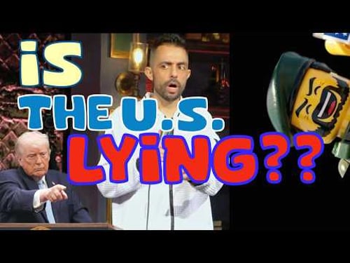IS THE U.S. LYING?? | STAND UP COMEDY