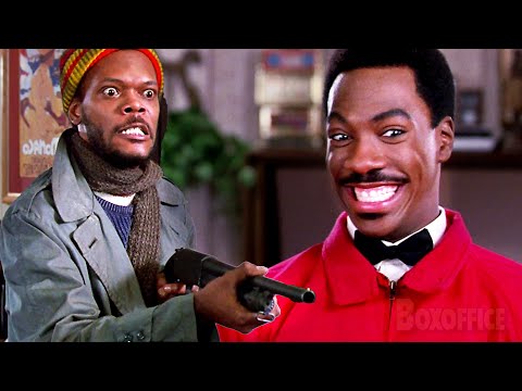 Eddie Murphy politely smacks Samuel L. Jackson | Coming to America | CLIP