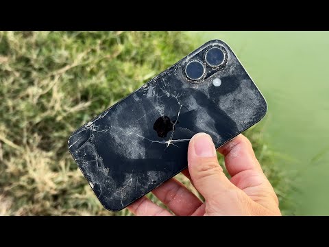 How i Restore iPhone 16 Cracked And Turn from Black into Pink Pink is so cute🥰