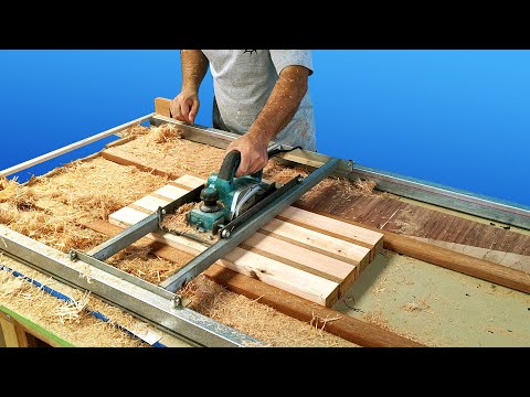 Como fazer desengrosso com plaina elétrica