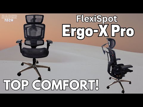FlexiSpot Ergo-X Pro | Premium Ergonimic Office Chair for Office and Gaming!