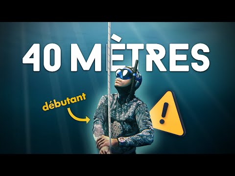 Comment Plonger en Apnée et Descendre à 40 mètres de Profondeur ?