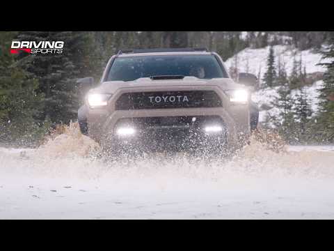 New Toyota 4Runner TRD PRO and Ford Bronco Battle Mountain Snow