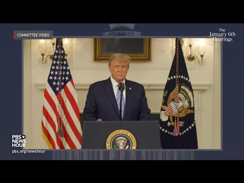 WATCH: In outtake of speech after Jan. 6 attack, Trump didn’t want to say ‘election is over’