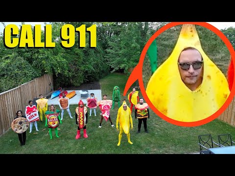 if you ever look out your window and see this, Lock your doors and HIDE Fast!! (They are BAD)