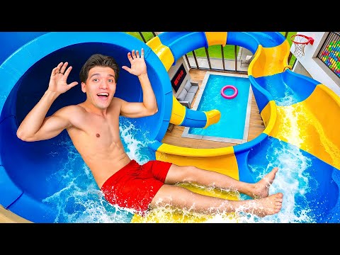 صنعت ملاهي مائيه في غرفة اخويا 🤕💔 !