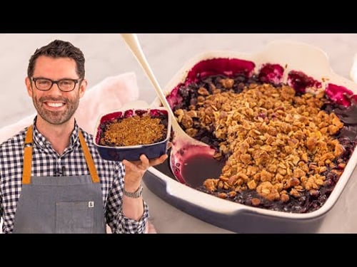 Easy Blueberry Crisp Recipe