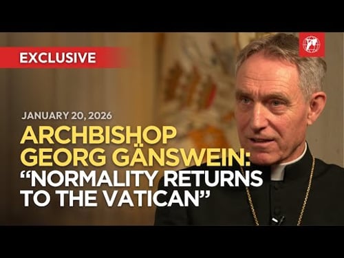 Archbishop Gรคnswein: Under Pope Leo "normality" returns to the Vatican | EWTN News Exclusive