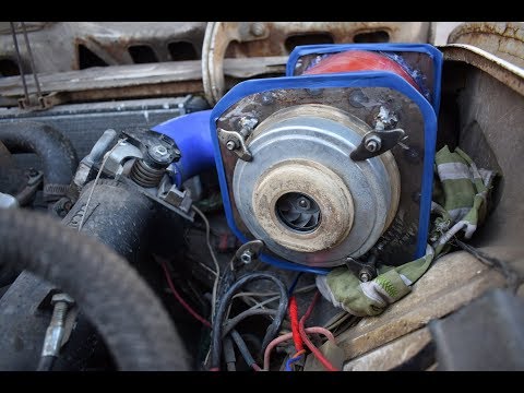 Electric supercharger. A cheap turbine made from a vacuum cleaner, following in the footsteps of ...