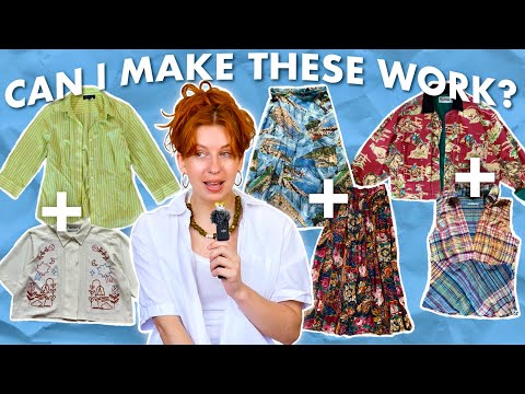 Can Styling Random Clothing Combinations Get You Out of a Fashion Rut?!