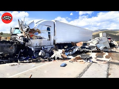156 Impactantes Accidentes de Coche 2025: Imprudencias al Volante Captadas en Cámara.