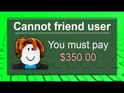 You Can't Friend this Roblox Player