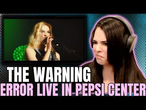 The Warning Error Reaction 💣 | This Song Hits SO HARD Live