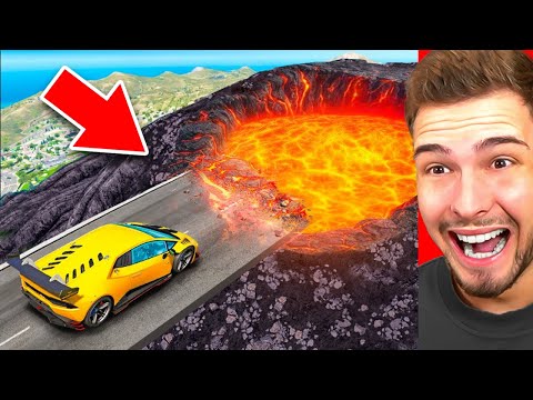 UNMÖGLICHER LAVA PARKOUR vs. DAS SCHNELLSTE AUTO! (GTA 5)