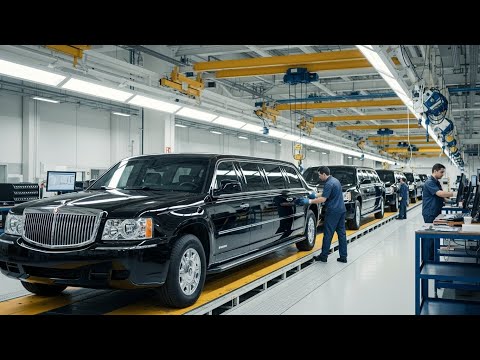 Inside the Armored “Beast” Factory | How Bulletproof Presidential Limousines Is Made (Full Process)
